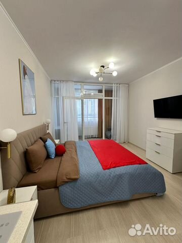 

Квартира-студия, 30 м², 2 кровати