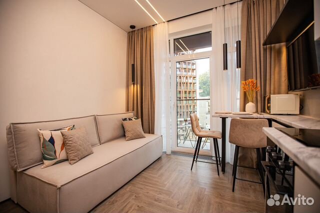 

Квартира-студия, 32 м², 2 кровати
