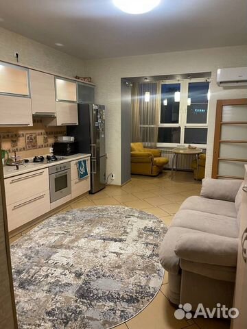 

1-к. квартира, 63 м², 4 кровати
