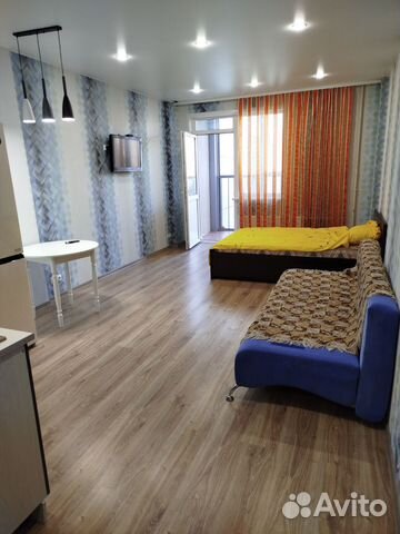 

Квартира-студия, 33 м², 2 кровати