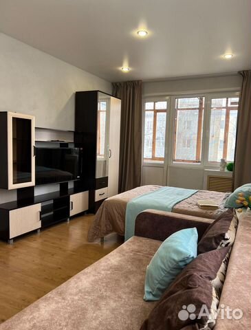 

1-к. квартира, 32 м², 2 кровати