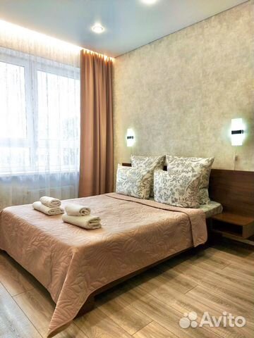 

1-к. квартира, 44 м², 2 кровати