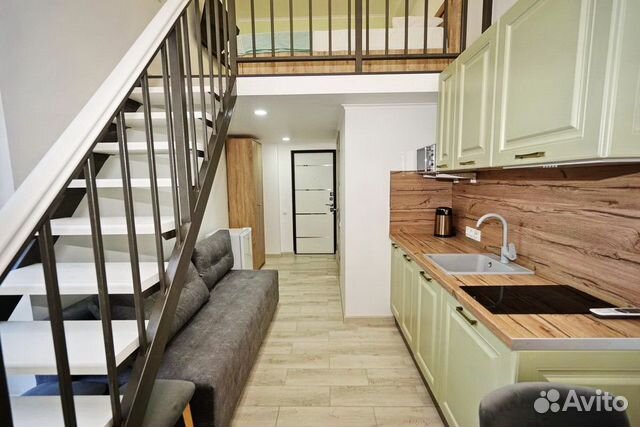

1-к. квартира в апарт-отеле, 20 м², 2 кровати