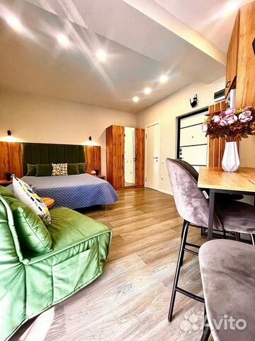 

Квартира-студия в апарт-отеле, 20 м², 2 кровати