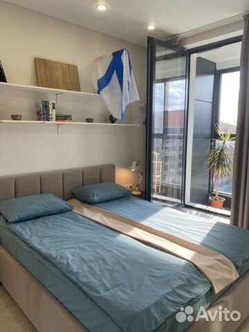 

Квартира-студия, 46,5 м², 2 кровати