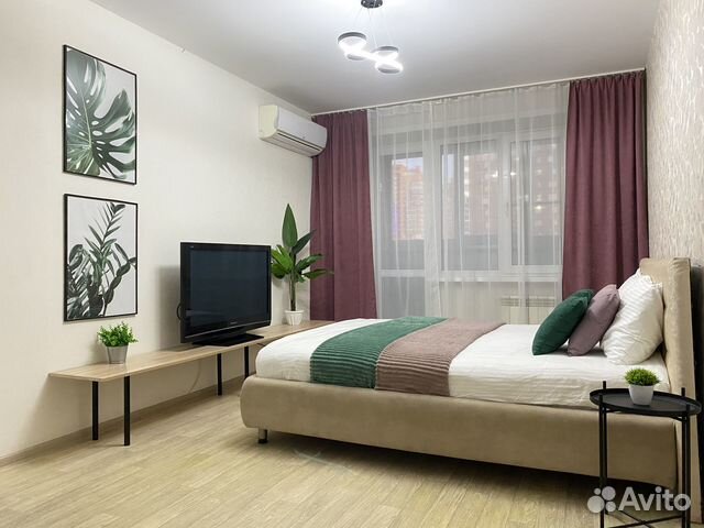 

1-к. квартира, 39 м², 1 кровать