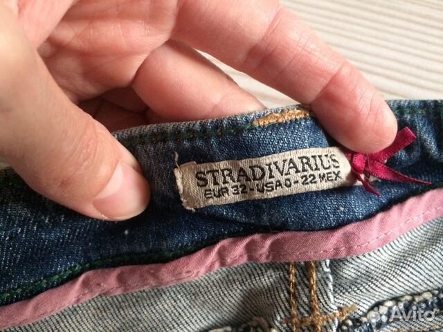 Шорты джинсовые Stradivarius