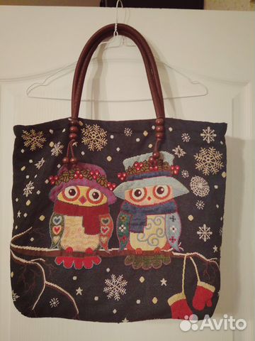 Сумка с совами