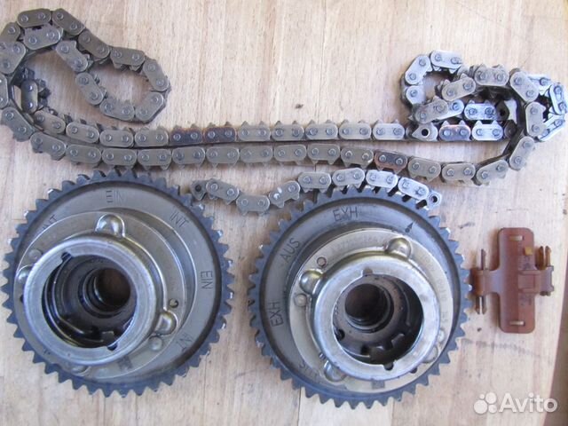 Комплект ваносов и цепи на Mercedes