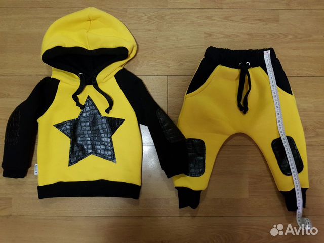 Комплект худи с капюшоном и брючки 86 разм