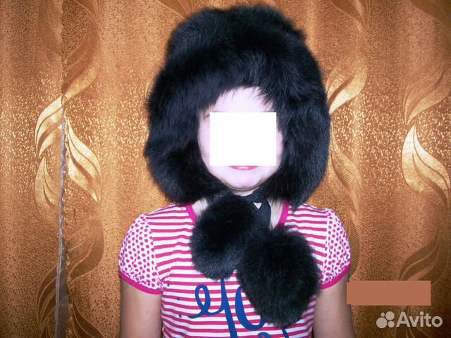 Шапка из песца детская Шапка из песца детская