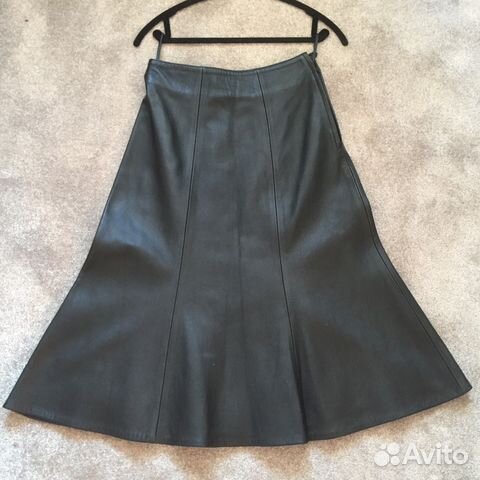 Юбка кожаная годе Deri Saraye