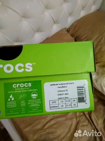Сапоги детские crocs