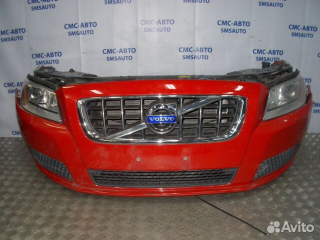 Бампер передний ноускат Вольво S80 V70 B5254T