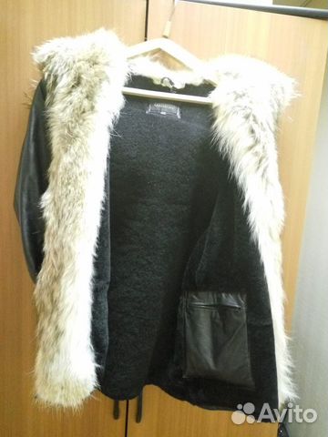 Куртка кожаная зимняя мужская Alessandro Manzoni