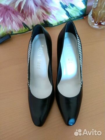 Туфли женские, натуральная кожа