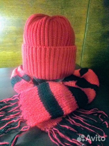 Комплект : шапка и шарф
