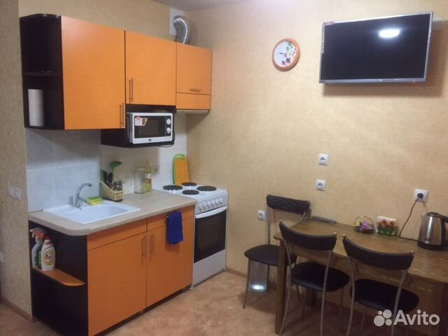 

Квартира-студия, 38 м², 3 кровати