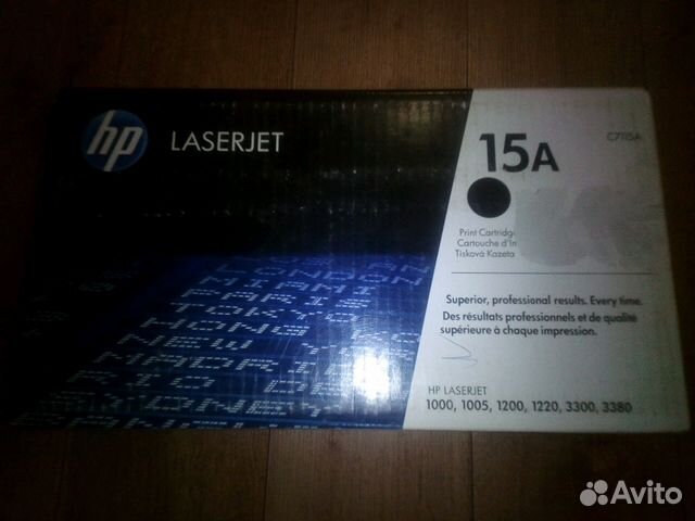 Картридж HP LaserJet 15a