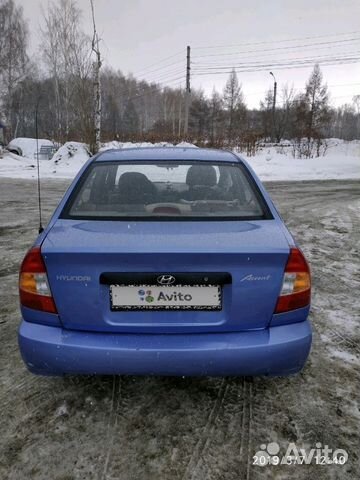 Hyundai Accent 1.5 AT, 2005, 172 000 км