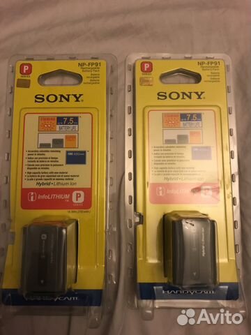 Аккумулятор Sony np-fp91 Аккумулятор Sony np-fp91