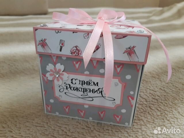 Коробочка для фото на день рождения Коробочка для фото на день рождения