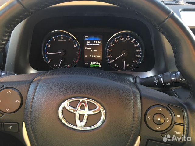 Toyota RAV4 2.0 CVT, 2016, 28 000 км