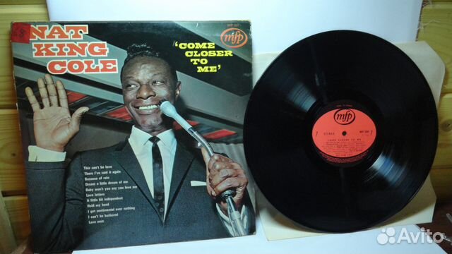 Виниловая пластинка (LP) из Англии.Nat King Cole.1