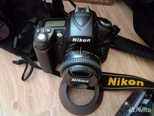 Nikon D90 с аксессуарами