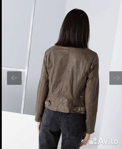 Куртка кожаная оригинал Bershka Куртка кожаная оригинал Bershka
