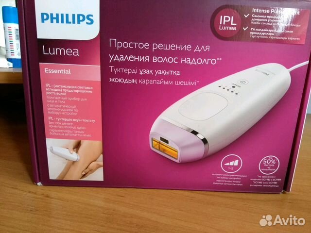 Фотоэпилятор Philips Lumea Essential BRI863/00