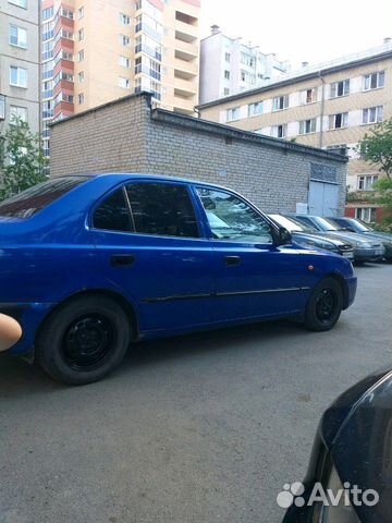 Hyundai Accent 1.5 МТ, 2001, 211 296 км