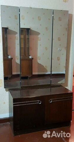 Трельяж советский, трюмо, 3 зеркала