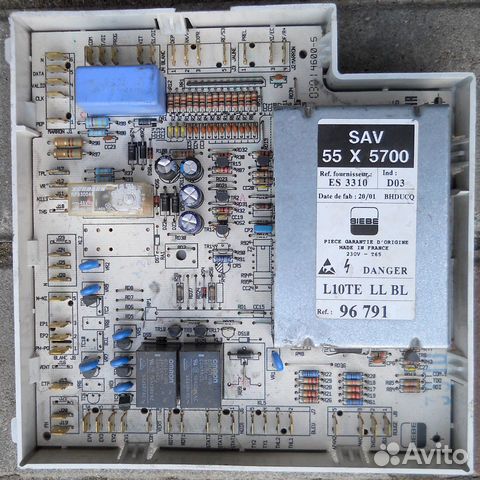 Модуль управления стиральной машиной SAV 55 x 5700