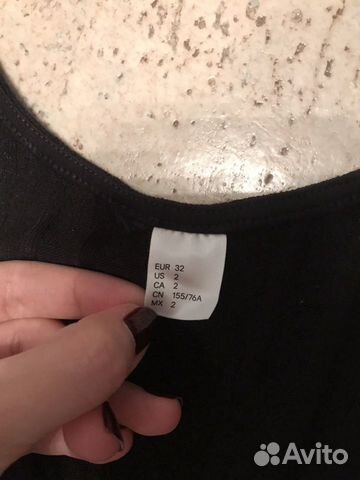 Чёрное платье H&M Чёрное платье H&M