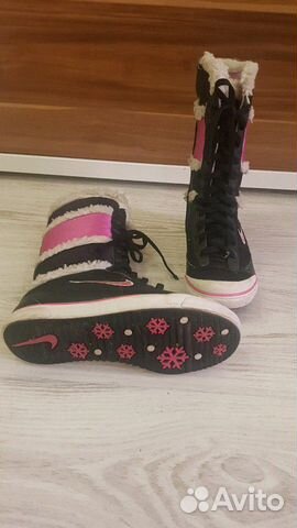 Детские сапоги-кеды Nike р.30