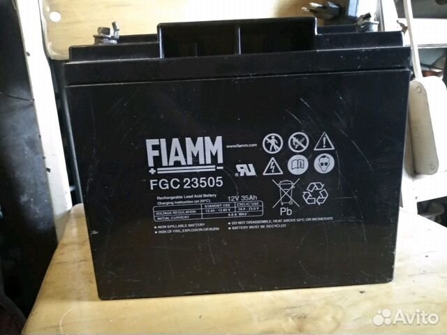 Аккумулятор 12v35ah (Италия) Аккумулятор 12v35ah (Италия)