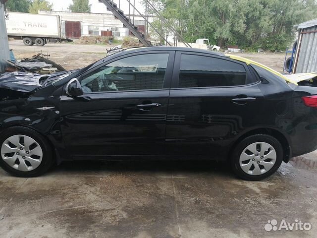 KIA Rio 1.6 МТ, 2017, битый, 22 000 км