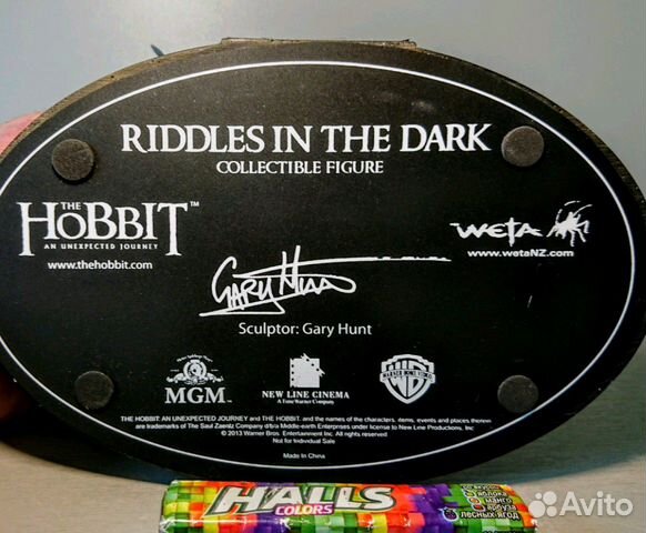 THE hobbit riddles IN THE dark collectible figure