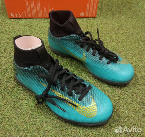 Новые детские сороконожки Nike CR7 34 размер