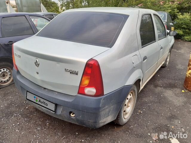 Renault Logan 1.4 МТ, 2006, битый, 90 000 км