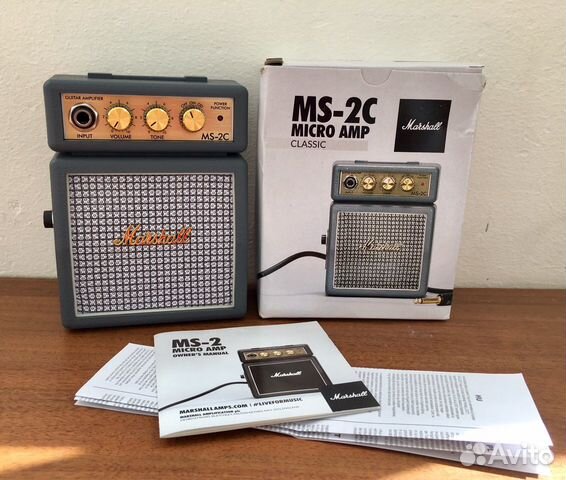 Комбоусилитель Marshall MS-2C micro amp