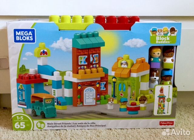 mega bloks main street friends