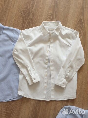 Рубашки школьные р.128 Zara Рубашки школьные р.128 Zara