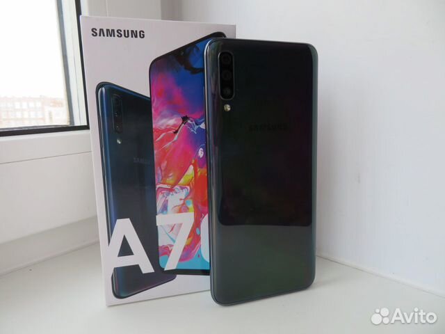 Смартфон SAMSUNG Galaxy A70 на Гарантии, комплект Смартфон SAMSUNG Galaxy A70 на Гарантии, комплект
