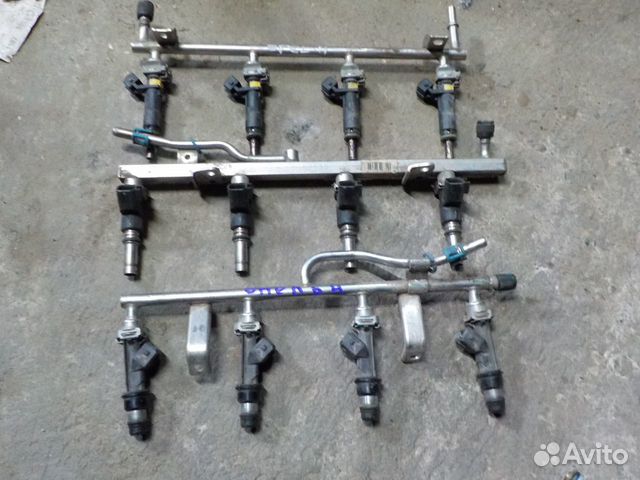 Рампа форсунка опель астра h н 1,6-1,8