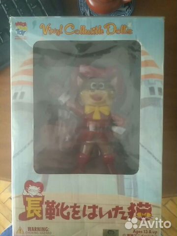 Фигурка кот в сапогах из Японии Фигурка кот в сапогах из Японии