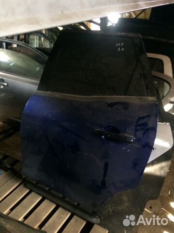 Дверь задняя левая Мазда CX-7 2.3 АКПП Авторазбор