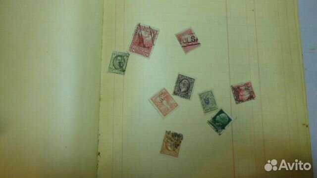 Альбом с марками . Старые марки мира. 197 Альбом с марками . Старые марки мира. 197