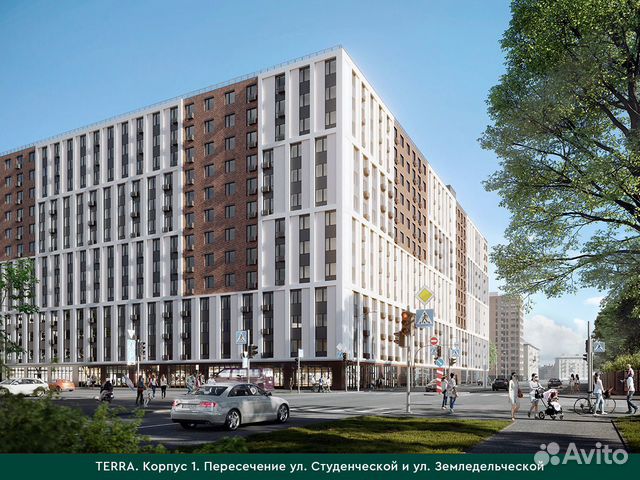 1-к квартира, 49.6 м², 8/13 эт.